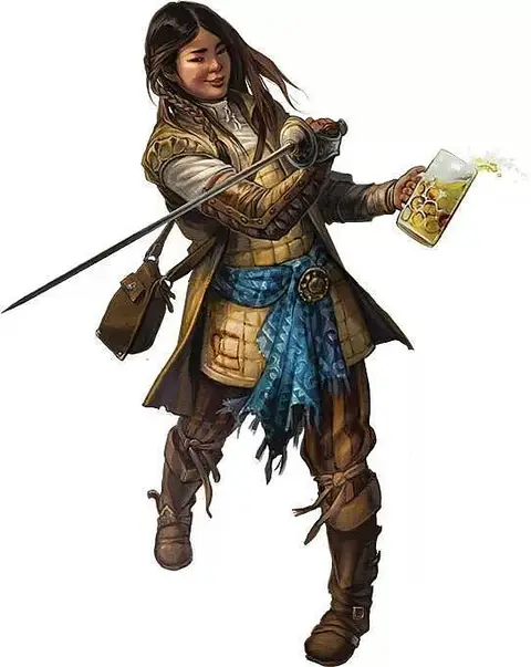 Portrait of Syr Iname, the Mirthful